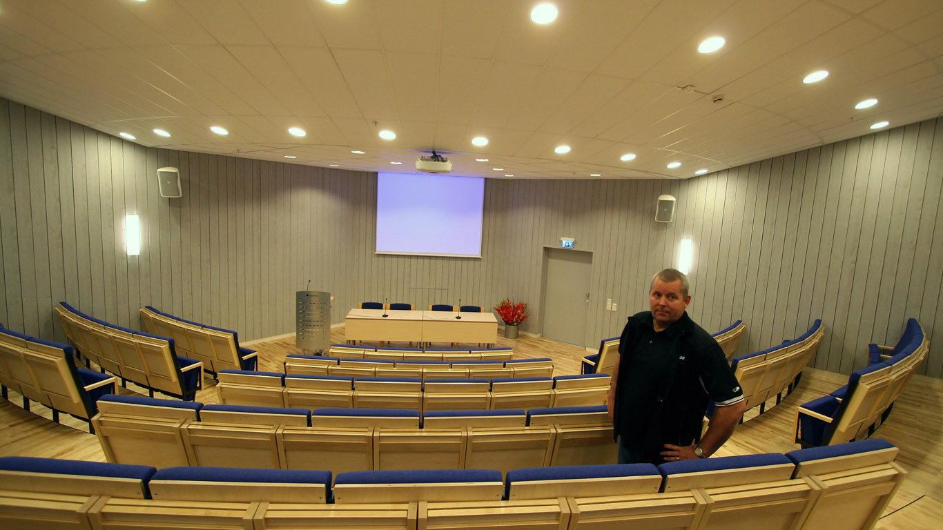 Systemair, Skinnskatteberg, aula